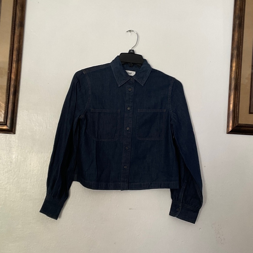 Madewell Dark Blue Jean Jacket